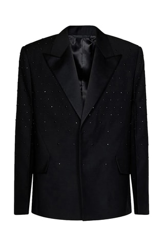Wollen en Mohair Jasje - Zwart - Givenchy