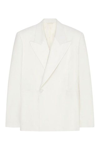 Mohair en Wollen Jasje - Wit - Givenchy