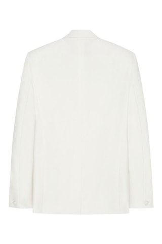 Mohair en Wollen Jasje - Wit - Givenchy