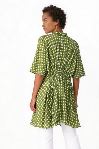 Vestido camisero - Verde