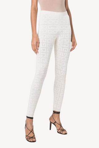 Legging Hoge Taille - Ecru - Givenchy