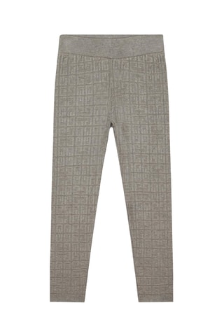 Leggings de lana - Negro y blanco