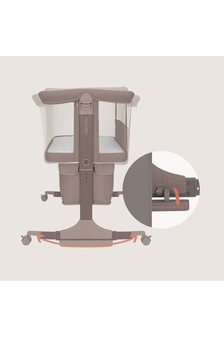 Aanschuifwieg -  Vanaf de geboorte -  T/m 9 kg - Beige