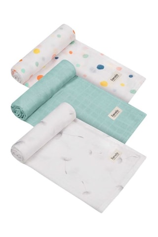 3 Bamboevezel Babydoeken Dot