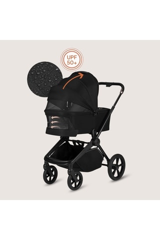 Kinderwagen Freya -  Vanaf de geboorte -   T/m 22 kg - Zwart