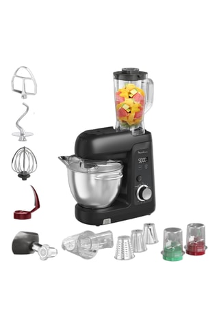 Kneedmachine Bake Partner+ - 4,6 l - 1100 W - 8 snelheden - Zwart