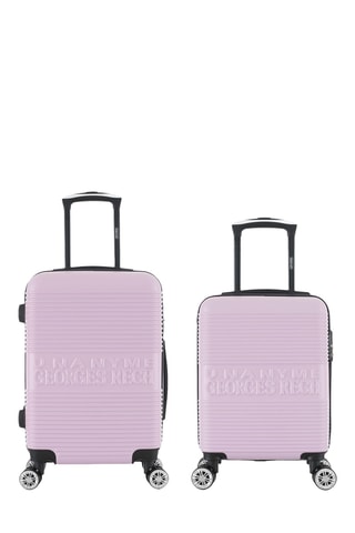 Maleta de cabina low cost y maleta de cabina (XS/S) Milan - 47/57 cm - Violeta