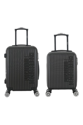 Maleta de cabina low cost y maleta de cabina (XS/S) Venise - 47/57 cm - Negro