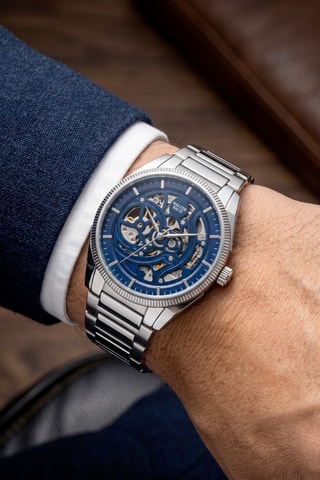 Doublé Ion Zilver Quartz Horloge