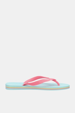 Slippers Ipanema Clas Brasil II -  Hemelsblauw en Roze