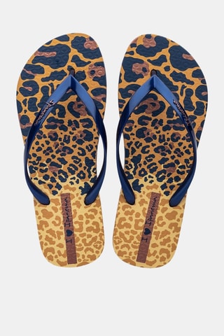 Slippers Ipanema Animal Print VI -  Marineblauw