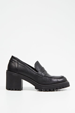Leren Mocassins Aliona - Zwart