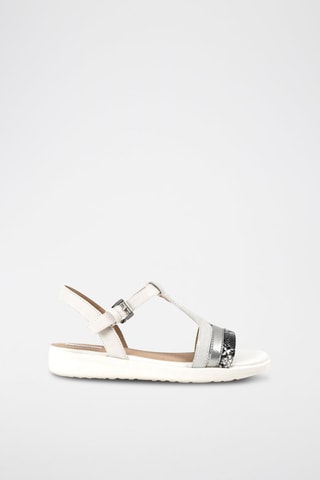 Leren Sandalen Jearl - Ecru - Geox