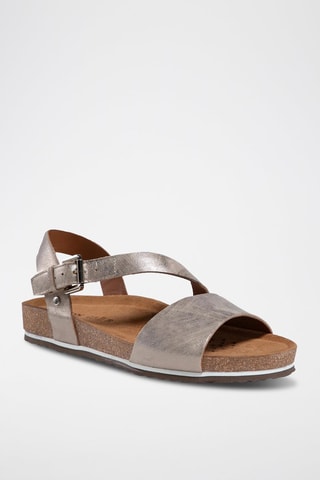 Leren Sandalen Spensierata - Goudkleurig - Geox