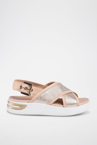 Leren Sandalen Ottaya - Roze - Geox