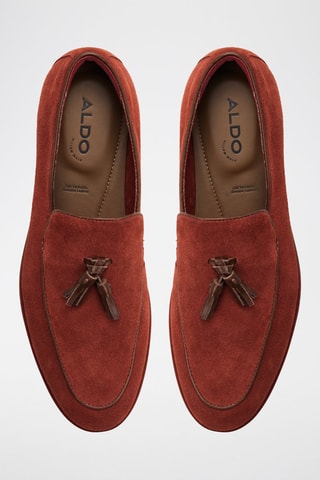 Nubuck Mocassins Hollow - Rood