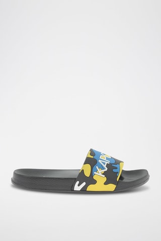 Slippers Doral - Blauw en Geel