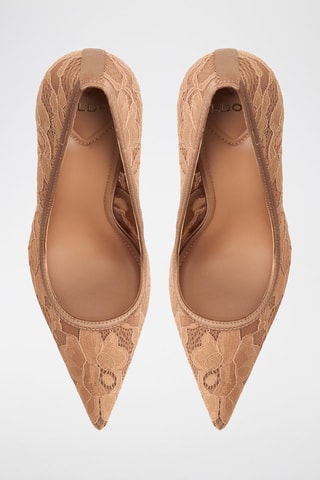 Pumps en dentelle Starrla - Lichtbruin