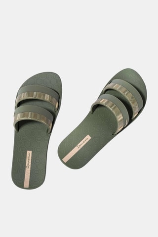 Muiltjes Ipanema Mesh Slide -  Groen