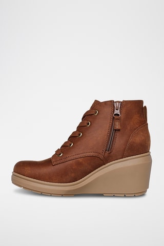 Leren Enkellaarzen Gala - Bruin - Skechers