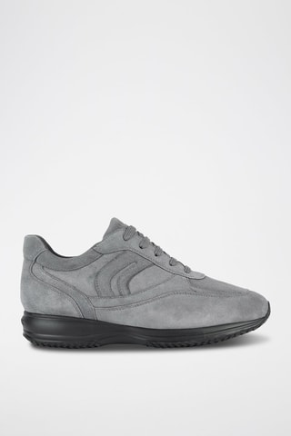 Nubuck Sneakers Happy - Grijs - Geox