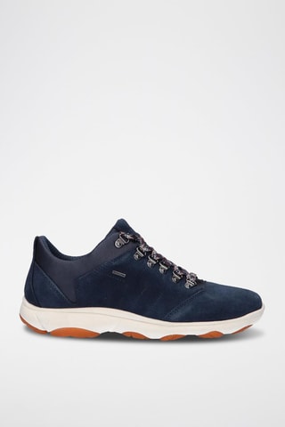 Nubuck Sneakers Deporte - Marineblauw - Geox