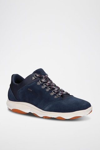 Nubuck Sneakers Deporte - Marineblauw - Geox