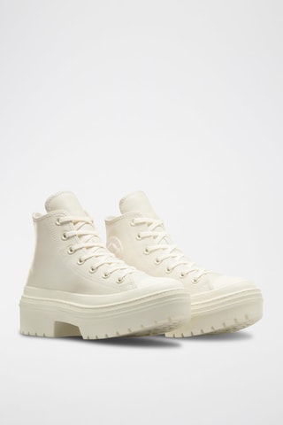 Hoge Wedge Sneakers Chuck Taylor All Star Lugged Heel - Wit