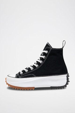 Hoge Platform Sneakers Run Star Hike - Zwart
