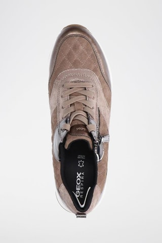 Leren Sneakers Airell - Beige - Geox