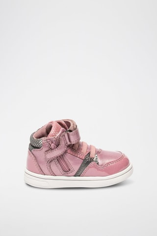 Hoge Sneakers vernies Rock - Roze - Geox