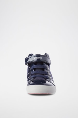 Hoge Leren Sneakers Gisli - Marineblauw - Geox