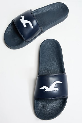 Slippers - Marineblauw