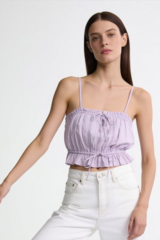 Crop Top - Paars