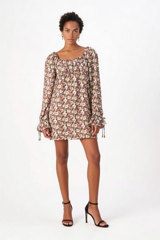 Trapeziumjurk - Bruin
