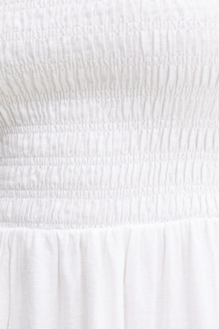 Linnen Bustier-jurk - Wit