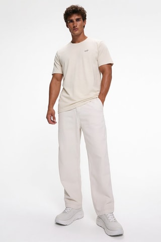 3 T-shirts - Beige en Groen