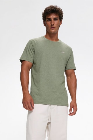 5 T-shirts - Blauw en Beige
