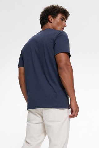 T-shirt - Marineblauw