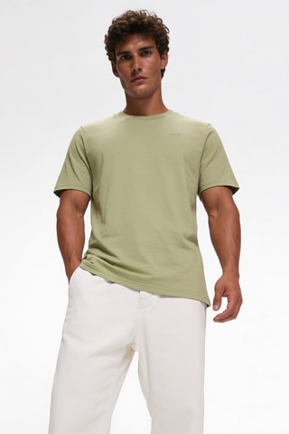 7 T-shirts - Wit en Groen