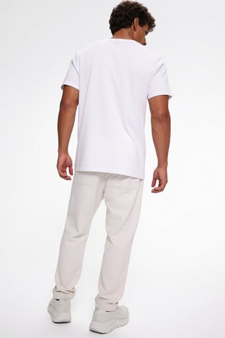 3 T-shirts - Wit en Gemêleerd Grijs