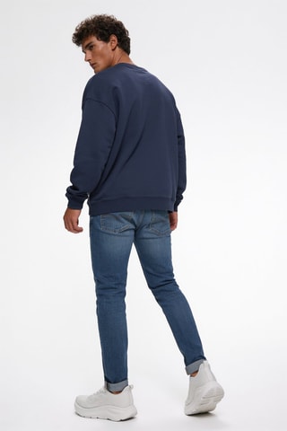 Sweater - Marineblauw