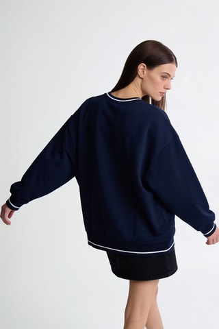 Sweater - Marineblauw