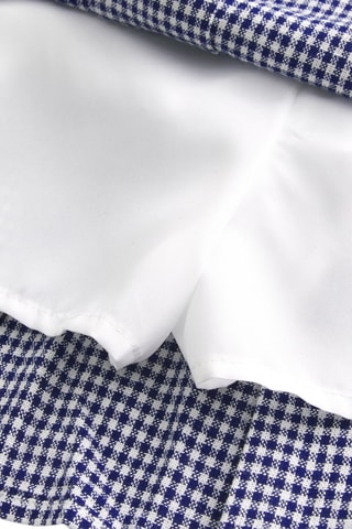 Linnen Minirok - Marineblauw