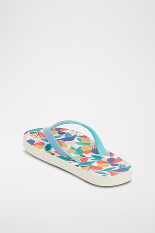 Sandali alla schiava in pelle - Turchese - Du Pareil Au Même