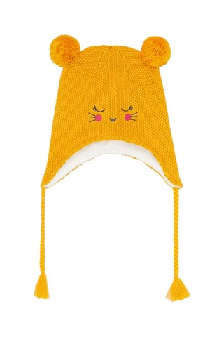 Berretto con pompon - Giallo - Du Pareil Au Même