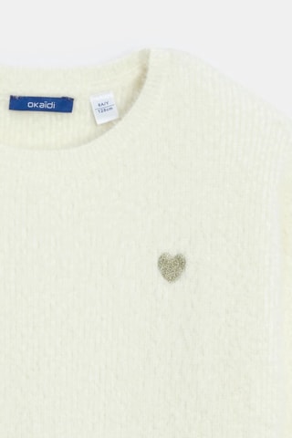 Pull - Blanc - Obaïbi - Okaïdi