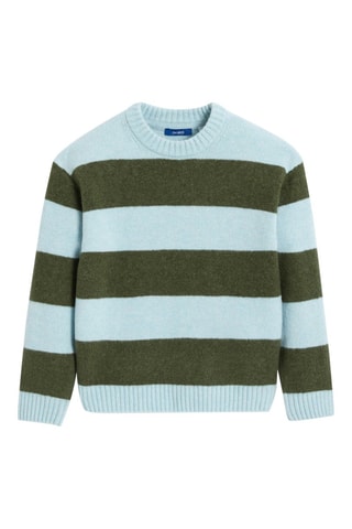 Pull - Ciel et vert foncé - Okaïdi