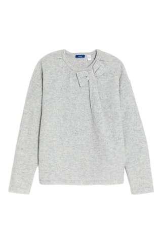 Pull - Gris clair chiné - Okaïdi