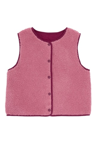 Gilet double face - Viola - Okaïdi